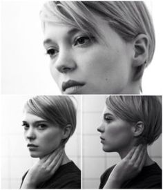 Lea Seydoux, Pixie Hair, Ombré Hair, Best Short Haircuts, Short Haircut, Haircuts For Fine Hair, Bob Haircuts, Hair Envy