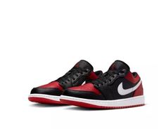 Jordan 1 Low Red, Red And White Jordans, Nike Air Jordan 1 Low, White Jordans, Nike Air Jordan 1, Air Jordan 1 Low, Jordan 1 Low, Top Design, Air Jordan 1