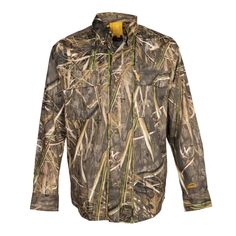 Simple, comfortable, quiet. Made from comfortable lightweight cotton, the Wasatch-CB Shirt offers excellent camouflage concealment in hot to temperate weather. When it's time to get messy, roll your sleeves up and get down to business. CB = Core and Basic. Not every hunting excursion requires gear rated for torrential rain, raging blizzards, or mercury plummeting below freezing temperatures. Core and Basic gear are perfect for temperate weather when you're focused more on being silent.More Hunting Chair, Hunting Gloves, Fishing Gloves, Hunting Vest, Camo Shirt, Outdoor Cap, Youth Clothing, Camo Shirts, Rain Gear