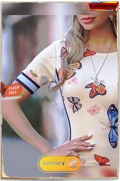 Striped Butterfly Print Short Sleeve T Shirt Dress P7668143755 Casual Short Sleeve Dresses With Butterfly Print, Short Sleeve T Shirt, Butterfly Print, Flash Sale, Printed Shorts, T Shirt Dress, 4 Inch, Shirt Dress, T Shirt