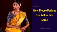 Yellow silk sarees are classic… The post 30 Blouse Designs For Yellow Silk Saree appeared first on Candy Crow. Blouse Embroidery Designs Silk, Yellow Blouse Design, Blouse Design Silk, Yellow Blouse Designs, Blouse Embroidery Designs, Yellow Silk Saree, Yellow Sari, Saree Looks, Light Blue Blouse