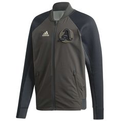 Brand New With Tag Olive Green/Black Dx4326 Large Adidas Black Sportswear Track Jacket, Adidas Black Athleisure Outerwear, Adidas Functional Black Track Jacket, Functional Adidas Black Track Jacket, Adidas Black Sportswear Outerwear, Black Sportswear Varsity Jacket For Fall, Black Varsity Jacket For Fall Sportswear, Adidas Black Track Jacket For Winter, Adidas Black Track Jacket