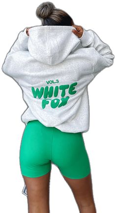 White Fox Hoodie, Fox Clothing, Fox Hoodie, White Fox Boutique, Tracksuit Set, Lounge Shorts, Cute Everyday Outfits, White Fox, Preppy Outfits