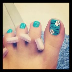 Summer toes Strip Nails, Toenail Art, Pedi Ideas, Summer Toes, Diva Nails, Great Nails