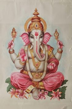 Ganesha Painting Wallpaper, Ganpati Illustration Art, God Illustration Art, Ganesh Illustration, Hinduism Ganesha, December Painting, Hindu Gods Art, Ganesha Illustration, Mahadev Painting