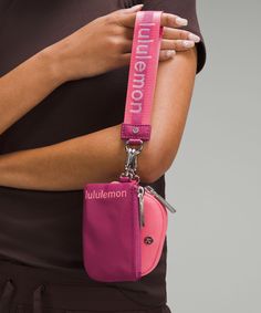 Ready to go with the flick of a wrist. This wristlet comes with two zippered pouches to keep small items in place while you're on the move. Designed for Casual. Pouch dimensions: 11.5cm x 0.5cm x 7cm (4.5" x 0.2" x 2.8"). Detachable pouches let you customize the look and function. Use pouch as standalone wallet. Lululemon Dual Pouch Wristlet, Lululemon Dual Pouch, Dual Pouch Wristlet, Zippered Pouches, Bday List, Lululemon Bags, Organized Storage, Michelle Yeoh