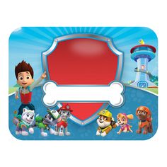 paw patrol party plates 8ct