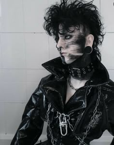 Corpse Paint, Drag King, Horror Makeup, Cool Makeup Looks, Edgy Makeup, Cool Makeup