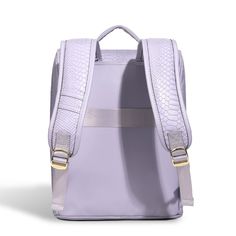 Indulge your little one with our Lavender Purple Apollo 1 Kids Backpack. Made from luxurious Snakeskin, this backpack is both stylish and functional. Give them the taste of luxury with this exclusive piece, perfect for any little fashion icon in the making. Elevate their style with this premium backpack. Trendy Purple Backpack For Travel, Purple Rectangular Everyday Backpack, Everyday Purple Rectangular Backpack, Purple Rectangular Backpack For On-the-go, Rectangular Purple Backpack For On-the-go, Elegant Lavender Travel Bag, Luxury Lavender Rectangular Bag, Apollo 1, Green Tangerine