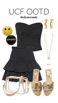 UCF GAMEDAY OOTD #outfitinspo #gameday #ucf Rush Outfits, College Fits, Concert Fits, Gameday Outfit, Country Outfits, Teen Fashion Outfits, College Outfits, Teen Fashion