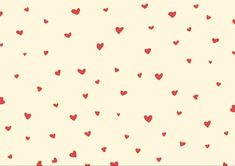 a white background with red hearts on it