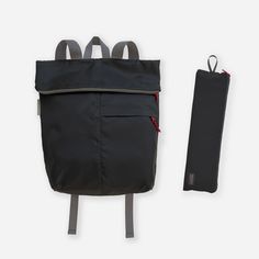 black foldable backpack for travel - flip & tumble - best packable backpack for travel Functional Foldable Travel Accessories For On-the-go, Multifunctional Packable Travel Accessories For Outdoor Activities, Foldable Nylon Travel Bag For Everyday Use, Functional Foldable Travel Bag For Outdoor Activities, Functional Foldable Travel Bag For Everyday, Functional Foldable Everyday Travel Bag, Multifunctional Foldable Nylon Travel Accessories, Foldable Nylon Travel Accessories For Everyday Use, Foldable Nylon Travel Accessories For Outdoor Activities