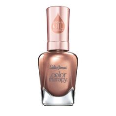 Sally Hansen Color Therapy Nail Polish - 340 Red-iance - 0.5 fl oz #Affiliate #Therapy, #Nail, #Polish Sally Hansen Color Therapy, Winter Nail Polish, Neutral Nail Polish, Chrome Nail Polish, Nail Coat, Metallic Nail Polish, Sally Hansen Miracle Gel, Mirror Nails, Nail Oil