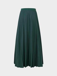 Stay stylish and comfortable with our Pleated Skirt 37"-Emerald Green. The pleats provide mobility and the rich emerald green color adds a pop of color to your wardrobe. Emerald Green Color, Pop Of Color, Emerald Green, Green Color, Pleated Skirt, Green Colors, Color Pop, Emerald, Skirt