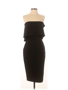 Likely Cocktail Dress Size: 0 Black Dresses - used. 67% Polyester, 27% Rayon, 6% Spandex, Midi, Strapless, Midi/Calf Length, Sleeveless | Likely Cocktail Dress: Black Dresses - Size 0 Cocktail Dress Black, Black Cocktail, Black Cocktail Dress, Black Dresses, Dress Black, Cocktail Dress, Women Handbags, Black Dress, Spandex