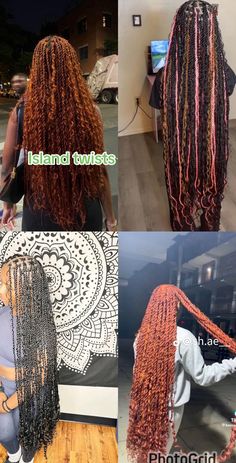 Box Braids Inspo Color, Different Types Of Braids, School Braids, Braiding Your Own Hair, Feed In Braids Hairstyles