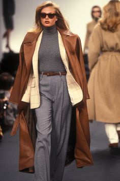 Ralph Lauren Runway, Mode Ab 50, Ralph Lauren 90s, Ralph Lauren Fall, 90s Runway Fashion, Power Dressing, Looks Street Style, Ralph Lauren Outfits