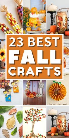 Embrace the beauty of the season with our collection of fall crafts and DIY Fall decor ideas. Create stunning pumpkin crafts and fall wreaths to adorn your home. From Thanksgiving crafts to fall leaf crafts and fall centerpieces, discover endless possibilities for seasonal home decor. Explore autumn DIY projects for adults and kids who love getting creative. Try our DIY Fall crafts and embrace the spirit of the season. Diy Crafts To Do At Home, Fall Festival Decorations, Diy Projects For Adults, Autumn Leaves Craft, Easy Holidays Crafts