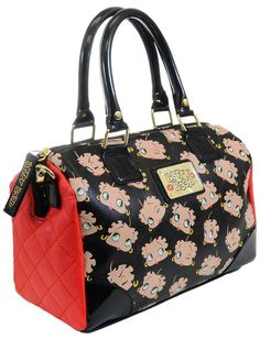 Betty Boop Face, Pretty Purses, Betty Boop Quotes, Black Betty, Authentic Designer Handbags