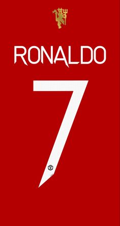 the number seven jersey worn by ronaldo during his time as an official soccer player