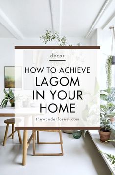 You may have heard about hygge, which is a concept that prioritizes well-being and comfort above all else. Now, thanks to the Swedish culture, we've been introduced to lagom (pronounced lah-gum) which is a slightly Minimalist Hygge Decor, Hygge Mantle Decor, Lagom Interior Design, Home Decor Inspiration Minimalist, Minamilist Aesthetic, Swedish Style Home, Scandinavian Hygge Decor, Lagom Decor, Apartment Homesteading