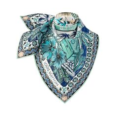 LOUIS VUITTON® - Lv Island Square 90 - Blue Louis Vuitton Bandana, Louis Vuitton Shawl Louis Vuitton Official, Lv Scarf Silk, Louis Vuitton Scarf Buyma, Louis Vuitton Scarf Silk 90*180, Louis Vuitton Official Website, Trunk Bag, Monogram Bag, Leather Denim