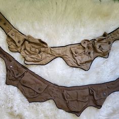 Only One Available,Never Used But Sat In Closet For Years Why The Rust On Metal. Color Brown. Utility Belt Fashion, Utility Belt Outfit, Cubone Cosplay, Off White Industrial Belt, Festival Belt, Upcycle Clothes Diy, Wine Dress, Rave Accessories, Star Wars Outfits