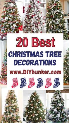 Farmhouse Christmas Trees, Rustic Christmas Trees, Best Christmas Tree Decorations, Best Christmas Tree, Christmas Tree Decorating Ideas, Christmas Tree Decor Ideas, Tree Decor Ideas, Tree Decorating Ideas, Red And Gold Christmas Tree