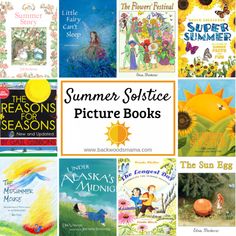 some children's books with the title summer solstice picture books