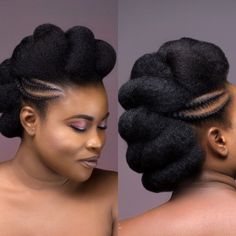 Natural Hair Bun, Hair Bun Styles, Natural Hair Wedding, Natural Wedding Hairstyles, Natural Hair Bun Styles, Natural Hair Bride, Hair Braiding Styles, Hair Twists, Natural Afro