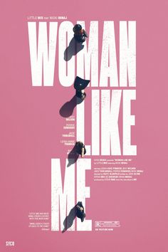 a movie poster for woman like me with two skateboarders on the top of it