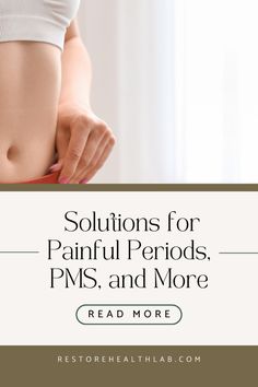 Find relief from painful periods, PMS, and hormonal imbalances with functional wellness at Restore Health Lab. Get back to feeling your best by addressing the root cause. #PainfulPeriods #PMSRelief #HormonalBalance #WellnessForWomen #RootCauseSolutions Hormonal Imbalances, Bioidentical Hormones, Hormone Replacement, Period Pain, Alternative Therapies, Hormone Imbalance, Functional Medicine, Healing Process, Women's Health