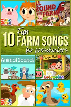 an image of farm songs for preschoolers