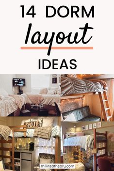 the top ten dorm layout ideas