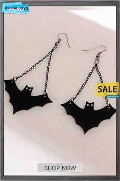 Halloween Retro Bat Tassel Earrings Bat Costume, Halloween Retro, Tassel Earrings, Tassels, Bat, Shop Now, Halloween, Best Deals, Quick Saves