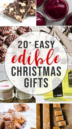 christmas gifts that are easy to make and can be used as desserts or cookies