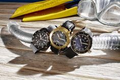 Dive Watches for Guys Who Rarely Get Wet Dive Watches, Omega Watch, Diving, Bracelet Watch, Gifts For Him, Black, Gifts