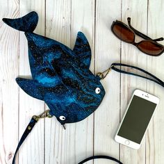 Speckled Whale Shark Crossbody Bag Shark Pencil Case Dark - Etsy Shark Purse, Shark Pencil Case, Zipper Pencil Pouch, Shark Bag, Expo Ideas, Cross Body Bag Pattern, Animal Bag, Shark Party, Gold Flecks