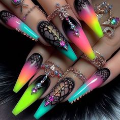 Nails Bailarina, Nails Black Coffin, Coffin Nails Black, Coffin Nails Short, Classy Coffin Nails, Summer Coffin Nails, Classy Baddie Nails