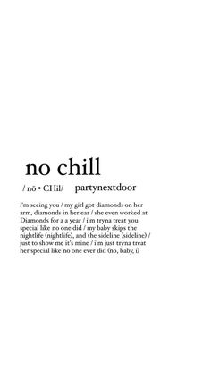 an advertisement for a restaurant called no chill