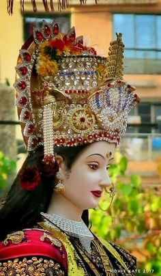 Kali Wallpaper, Maa Durga Hd, Karni Mata, Durga Maa Pictures, Shakti Maa, Navratri Wallpaper, Goddess Images, Navratri Devi Images