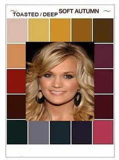 toasted deep soft autumn Colorbreeze System, Colour Guidelines, Smoky Soft Autumn, Soft Autum Hair Colors, Soft Autumn Jewelry Colour, Mellow Autumn Zyla Palette, Elemental Colour Soft Autumn, Golden Skin Tone