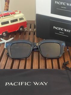 Pacific Way Sunglasses Model Samoa-Rod Blue Navy High Quality Sunglasses Frame TR90+Acetate * Unisex Model * D 1.1 mm Tri Acetate Cellulose(TAC) Polarized Lenses. * Category 3 and UV400 Protected Lenses. * Fashionable High-end Plastic Temples, One-Piece Nose Pad(more comfortable) Wear All Day. * Includes: Microfiber Pouch, Glasses Cloth, and Box. Beach Shade, Samoa, Polarized Lenses, Eyewear Sunglasses, Sunglasses Accessories, Sunnies, High Quality, Halloween Shopping, Beauty Book