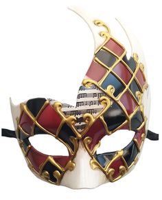 PRICES MAY VARY. Hand Painted Highly popular mask Venetian Party Mask for masquerade Men Eco-friendly and safe materials, satisfy feeling Perfect for Costume or Masquerade Balls, Weddings, Prom, Cosplay, Dance Recitals, New Years Eve, Halloween or Everyday Play! Superior quality masks that are the hands down favourites of photographers, stylists and those in the know. Roman Mask, Masquerade Men, Jester Outfit, Musical Party, Mask Venetian, Mens Masquerade Mask, Costumes Dresses, Party Mask, Venetian Masks