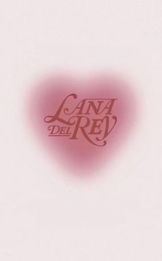 the words cana del re on a pink background