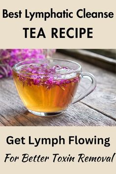 Dealing with lymphatic congestion is difficult. It brings about many unpleasant symptoms. Doing all you can to remedy the problem is a must. Help lymph drain naturally and rid the body of toxins with this lymphatic cleanse tea recipe. It supports the immune system and detox pathways. Lymph System Cleanse, Detox Pathways, Healing Teas, Cleansing Tea, Hot Teas, Herbal Remedies Recipes, Tea Drink Recipes