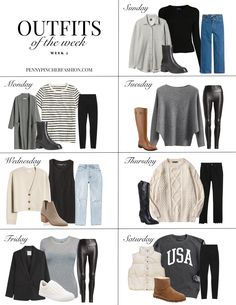 Capsule Wardrobe 2024 - Penny Pincher Fashion New York Fall Capsule Wardrobe, Year Round Capsule Wardrobe, Bright Tops, French Minimalist, Packing Wardrobe, Penny Pincher Fashion, Outfits Of The Week, Switzerland Vacation, Capsule Wardrobe Casual