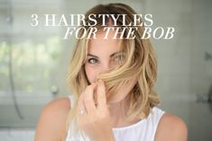 Bob Easy Hairstyles, Styling A Bob, Hairstyle Hacks, Short Shag Hairstyles, A Bob, Cut My Hair, Good Hair Day, Hair Envy, Hair Today