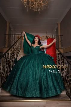 Say yes to your dream Moda2000 dress! Book an in store or virtual appointment!   https://mailchi.mp/moda-2000.com/yestothedress Green 16 Dresses, Dark Green Quince, Emerald Quinceanera, Moda2000 Quince Dresses, Emerald Green Quince Dress, Quinceañera Planning, Emerald Green Quinceanera Theme