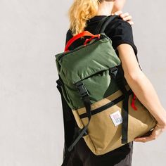 Rover Pack Rucksack Backpack | Topo Designs - Made in Colorado, USA Topo Designs Rover Pack, Topo Designs, Colorado Usa, Rucksack Backpack, Backpacking Packing, Laptop Sleeves, Colorado, Water Resistant, Backpacks